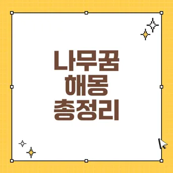 나무꿈 해몽: 다양한 꿈의 상징과 그 의미