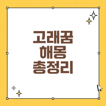 고래꿈 해몽: 태몽, 길몽 그리고 새로운 인생 변화 예고